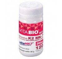 VITABIO K2 200 µg MK-7 Witamina K2 120 tabletek