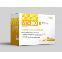 VitaBio D3 2000IU 60 kapssułek naturalna witamina D3